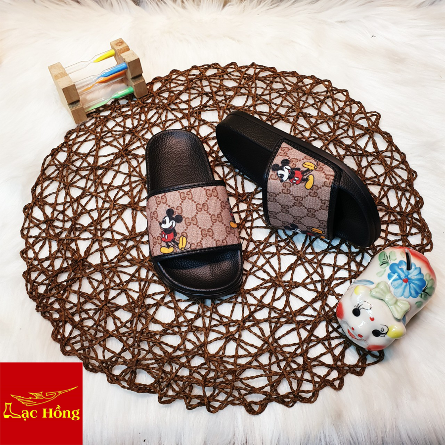 Dép Trẻ Em Mickey Nâu