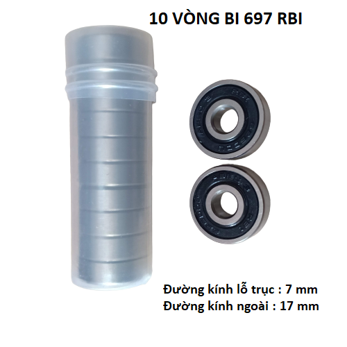 10 vòng bi 697 rbi chất lượng cao