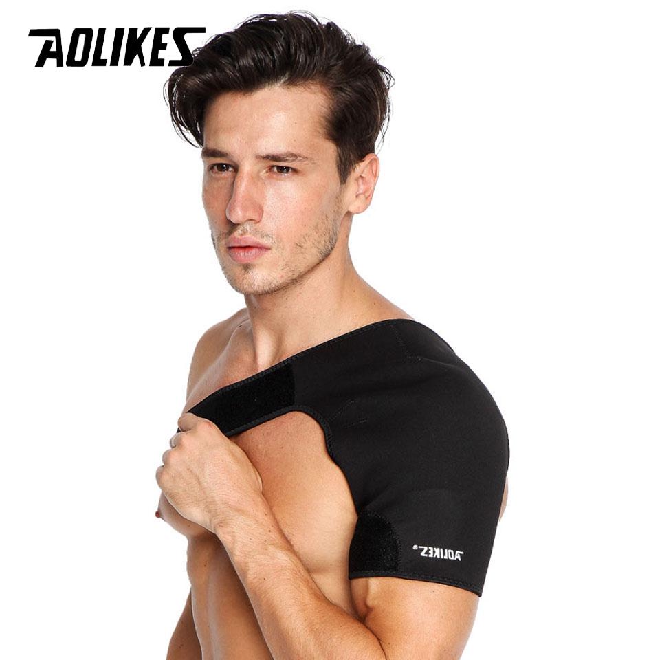 Đai Hỗ Trợ Bảo Vệ Khớp Vai Cao Cấp, Cố Định Khớp Xương Vai Sport Shoulder Support AOLIKES YE-1693