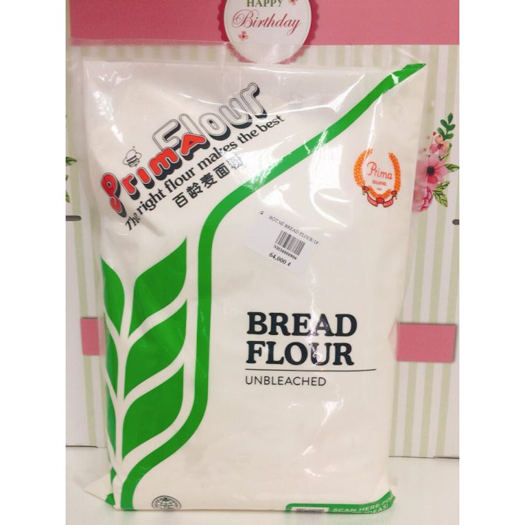 *XANH LÁ* BỘT MÌ PRIMA SỐ CAO CẤP SỐ 13/BỘT MÌ PRIMA BREAD FLOUR 1KG