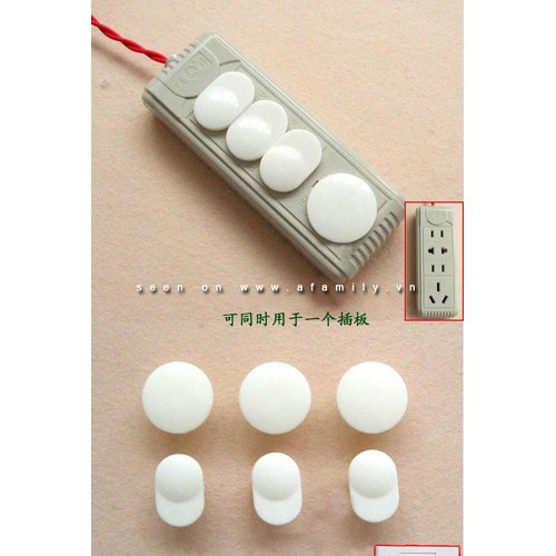 10 NÚT BỊT Ổ ĐIỆN 2 CHÂN