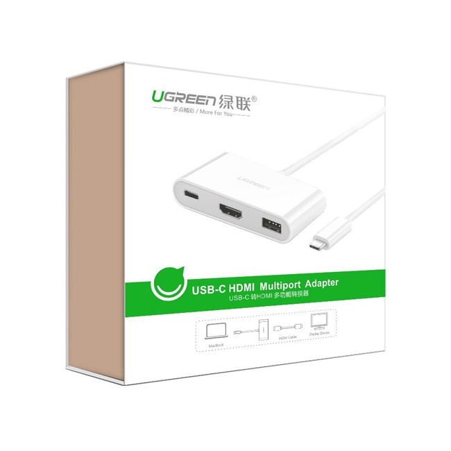 CÁP USB TYPE C TO HDMI UGREEN 30377