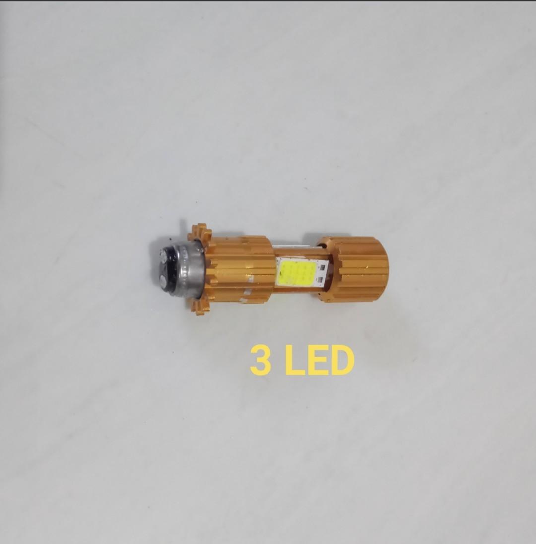 Đèn Led Pha Cos Chân M5 Xe Máy Ánh sáng Trắng