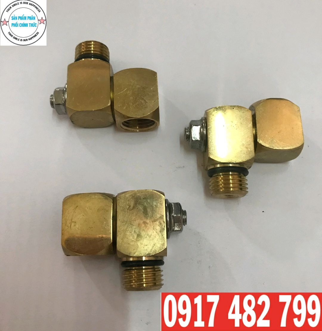 [HCM]KHỚP XOAY 360 ĐỘ BẰNG ĐỒNG
