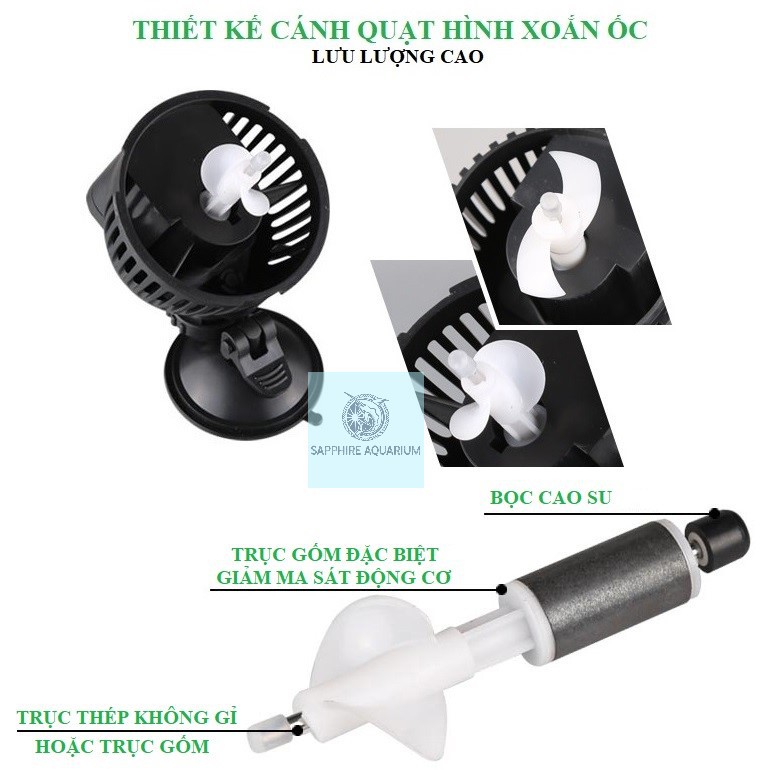 Máy thổi luồng bể cá SUNSUN JVP-110