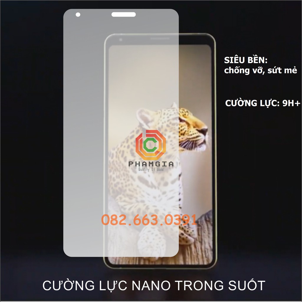 Kính cường lực trong nano dẻo bphone 86, 86s, bphone 60, bphone 40 siêu bền chịu lực 9H