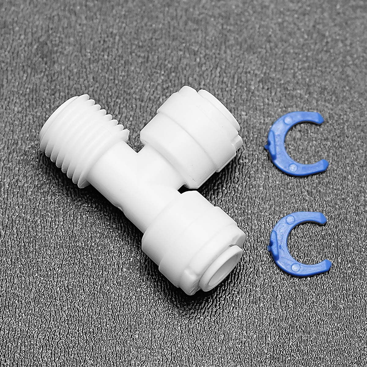 Tê lệch ren 13 ra 2 đầu dây 6mm (1/4'')