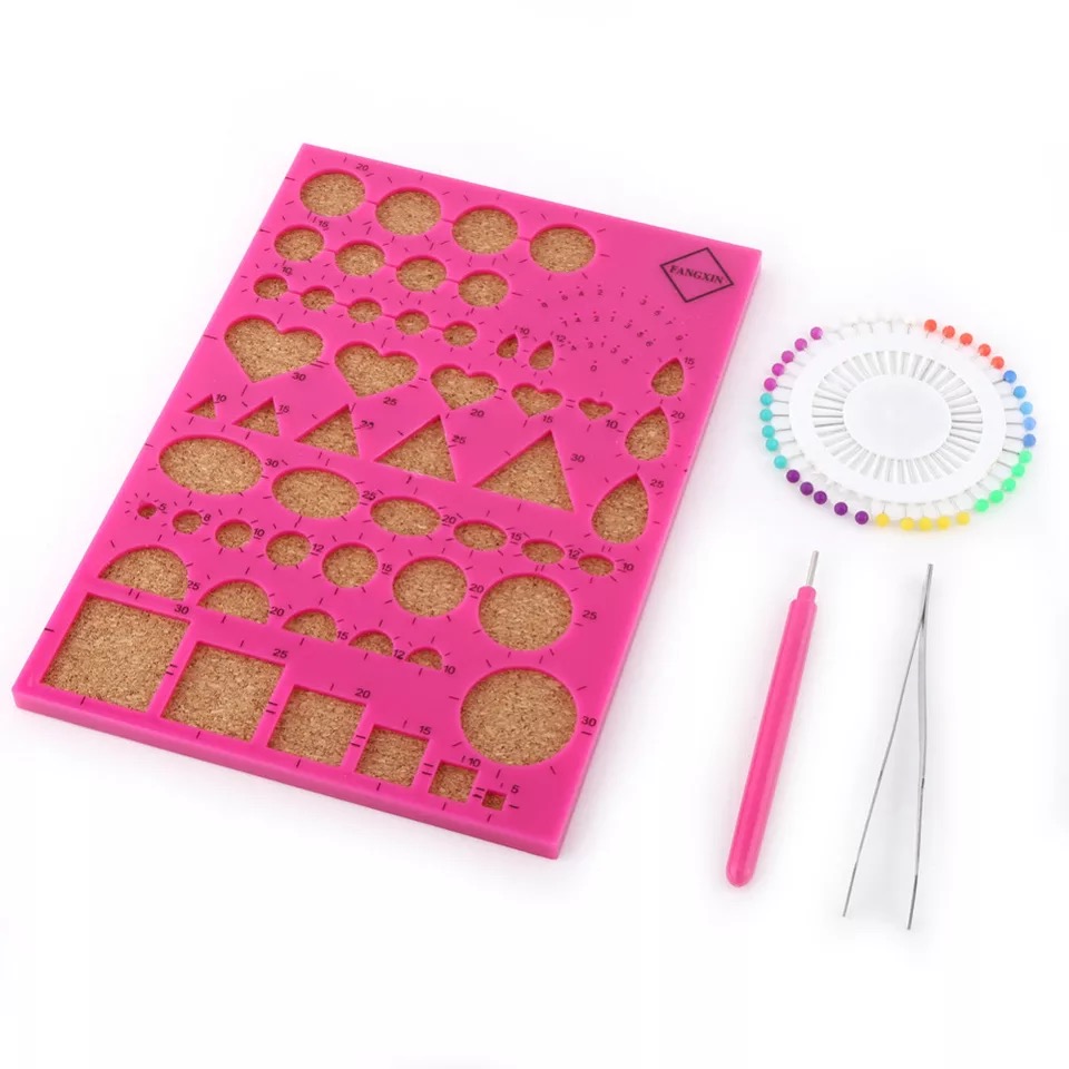 [HCM]BỘ DỤNG CỤ QUILLING CƠ BẢN 4 MÓN