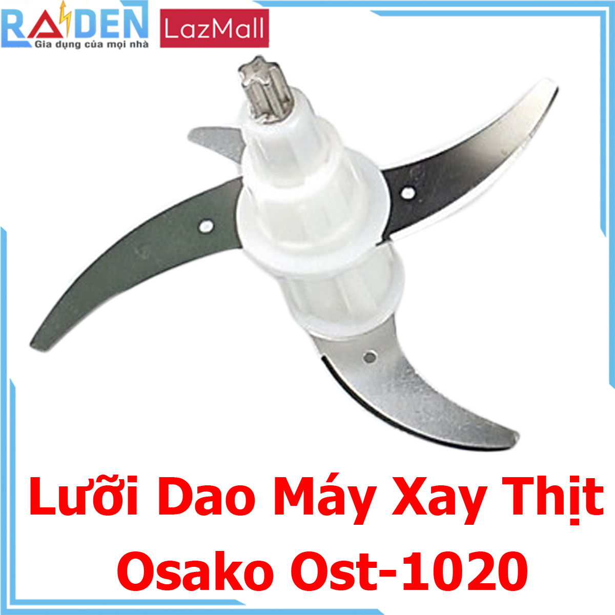 Lưỡi Dao Máy Xay Thịt 6L Osako OST-1020 Công Suất 1000W-Hàng Chính Hãng
