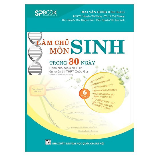 Sách - Làm Chủ Môn Sinh Trong 30 Ngày