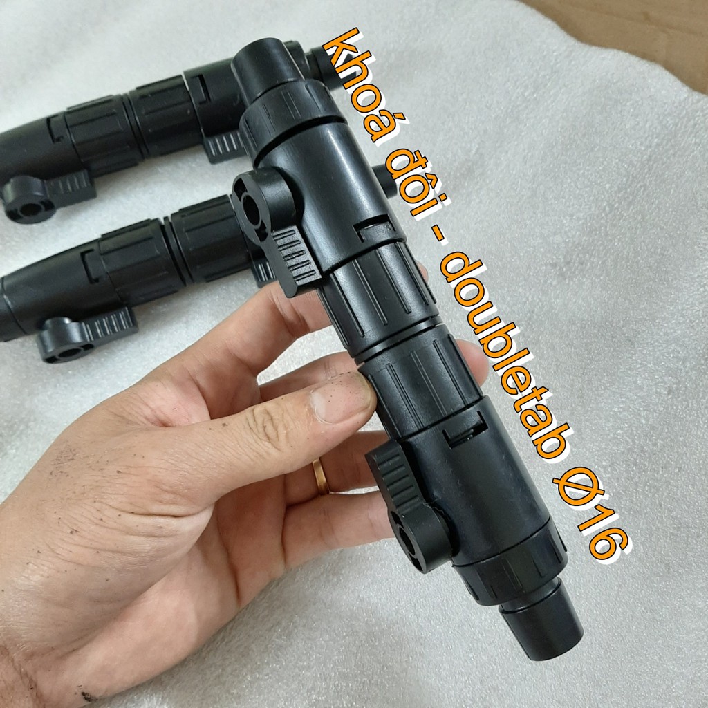 Van Khóa Đôi Nối Ống Double Taps Fi 16