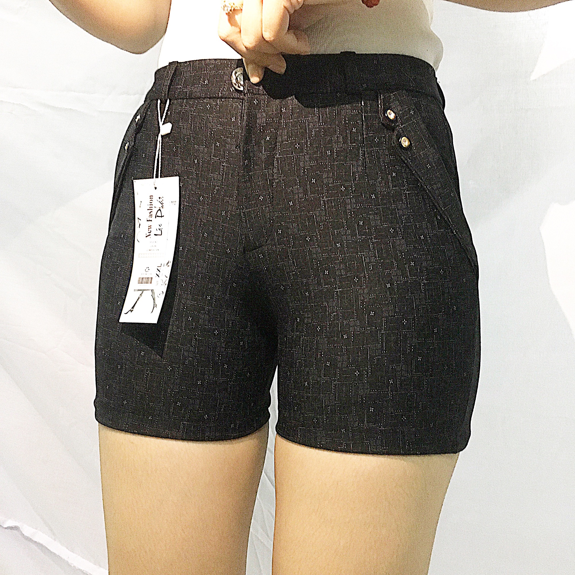 [HCM]Quần shot karo hàn quốc