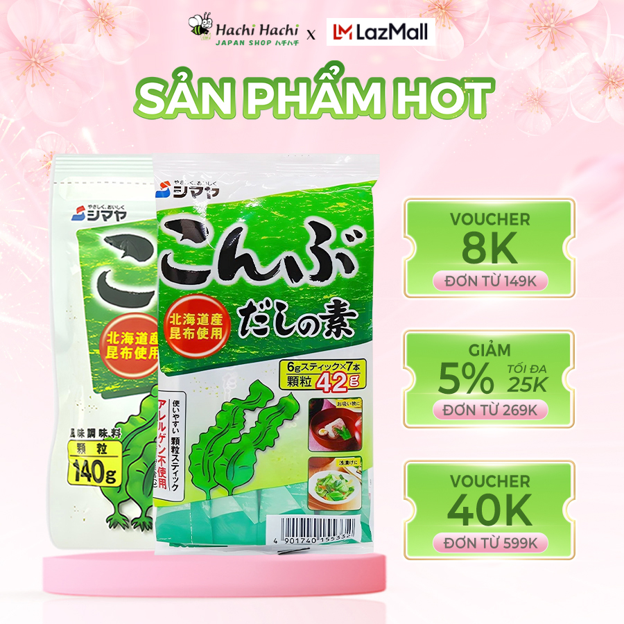 Bột Nêm Dashi Tảo Bẹ Kombu