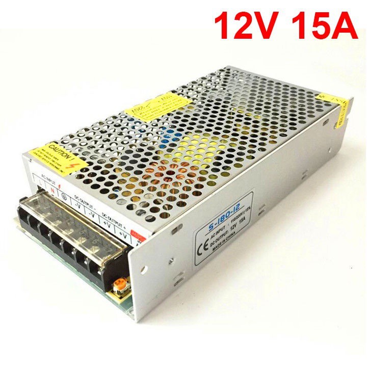 Nguồn tổ ong 12v 15A 180W