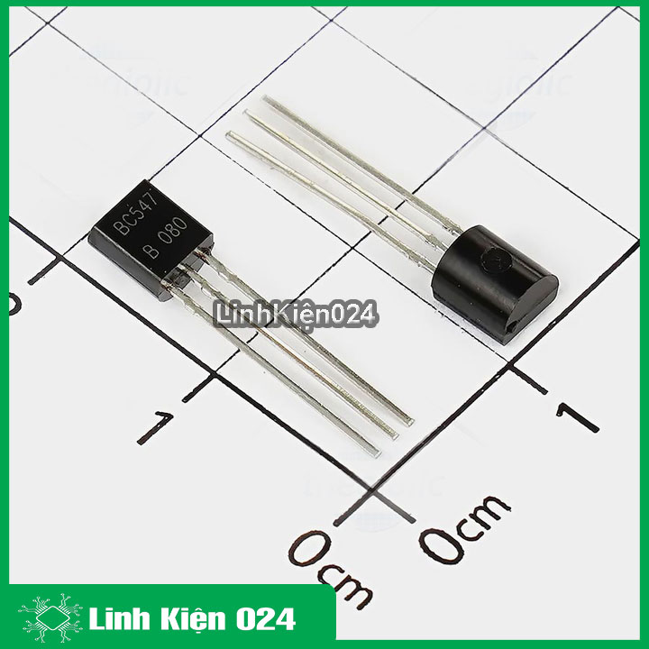 Bộ 10 Transistor BC547 TO-92 NPN 0,1A 50V