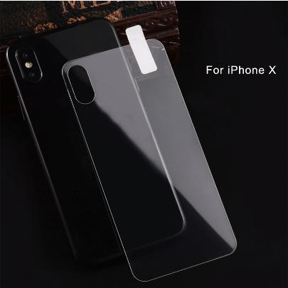Dán cường lực mặt lưng iPhone X trong suốt