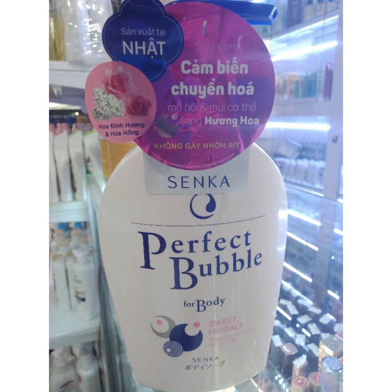 Sữa Tắm Dưỡng Ẩm Senka Perfect Bubble 500ml (00287)