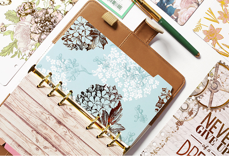 Tab 5 tấm Phân Trang Golden A5 cho Sổ Còng/Sổ Planner