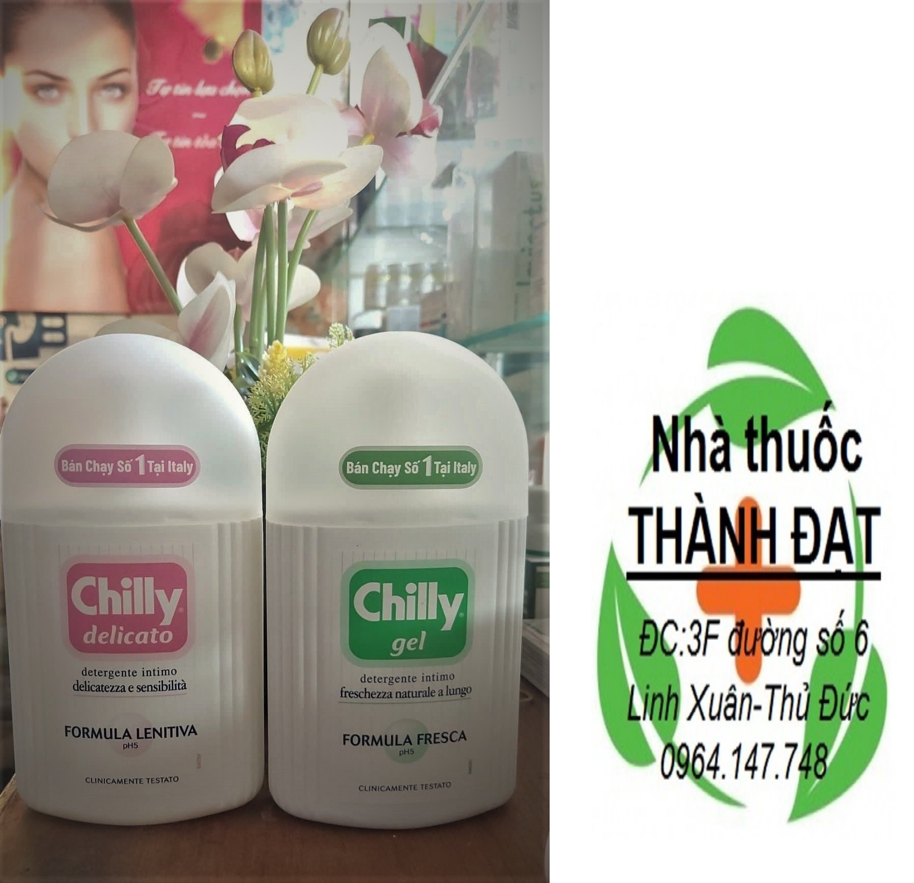 Chilly Gel dung dịch vệ sinh phụ nữ, Delicato (chai 200ml) Se se lạnh bùn tươi mát, Dưỡng mềm mại sạch dịu êm chily