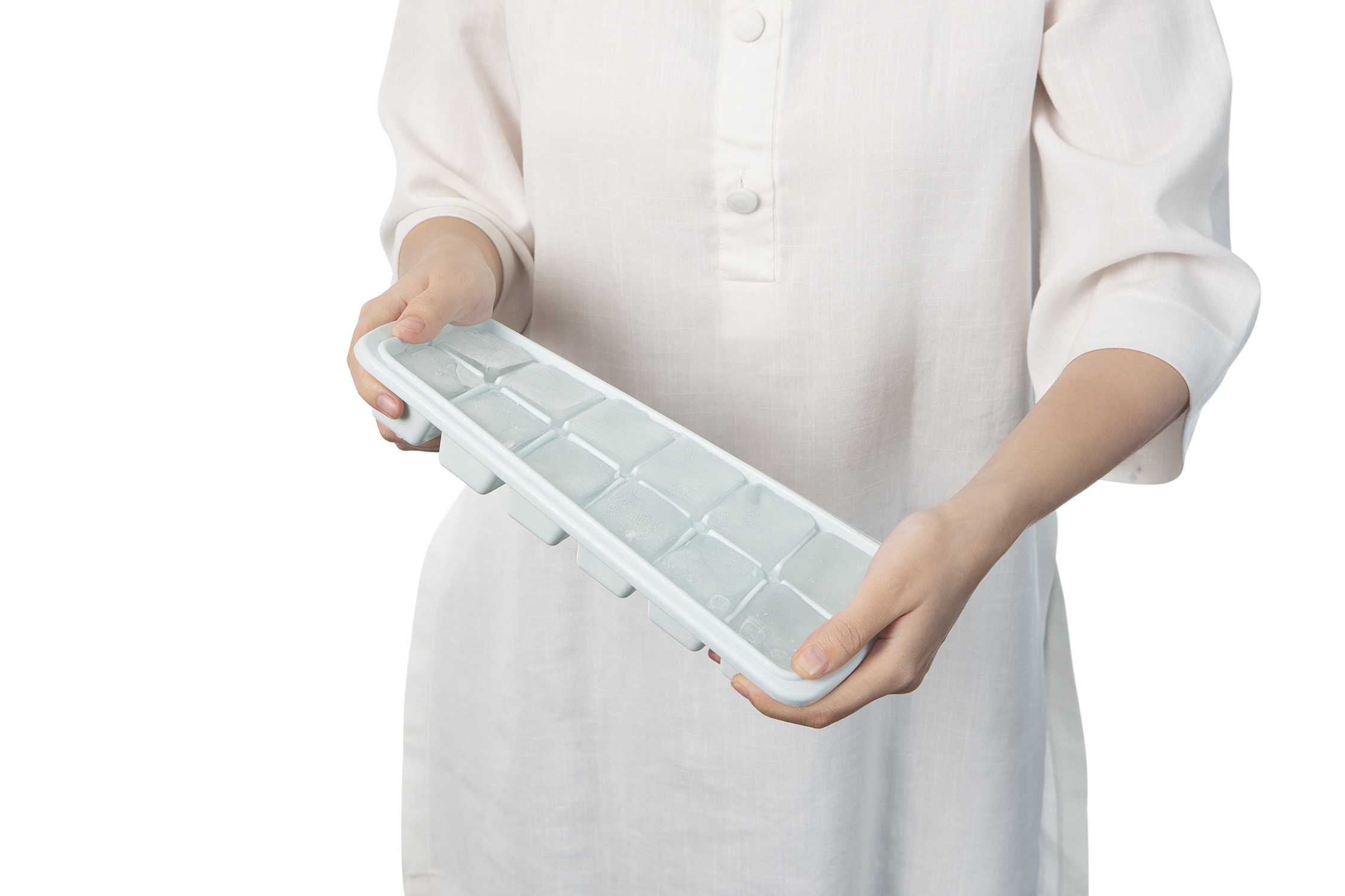 Khay đá vuông Inochi 12 viên (có thể làm đá, làm thạch, trữ đồ ăn dặm) [HCM-Giao hoả tốc 2h]