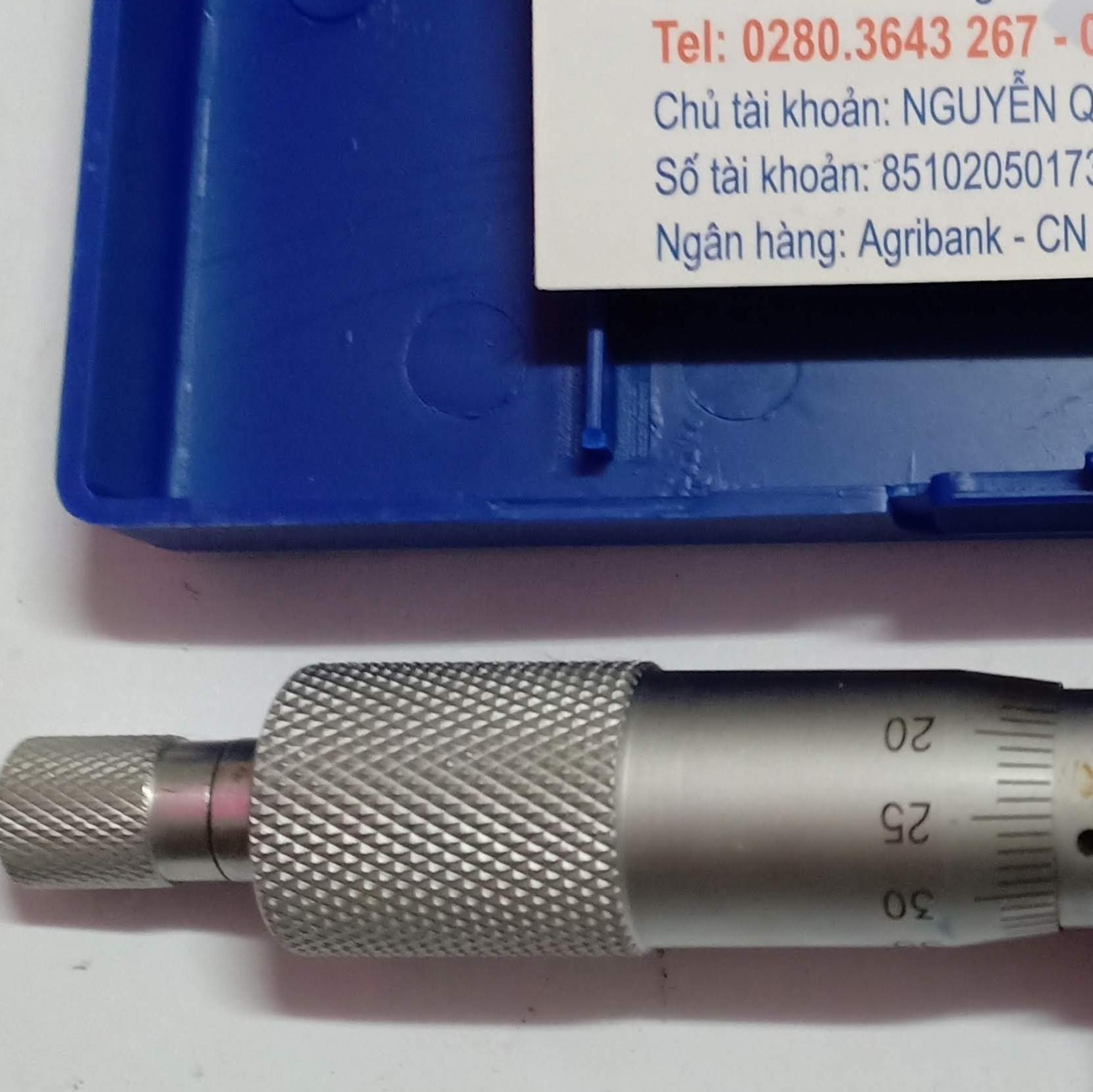 THƯỚC PANME 0-25MM ĐO NGOÀI ( ĐÀI LOAN)