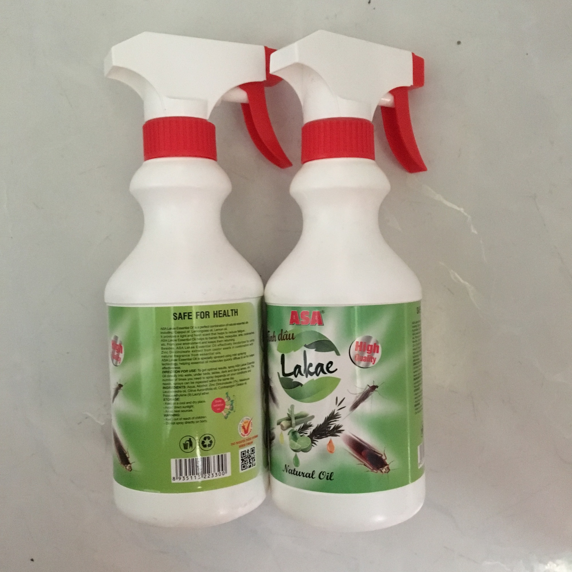 Tinh dầu xua đuổi muỗi - Chai xịt  350 ml