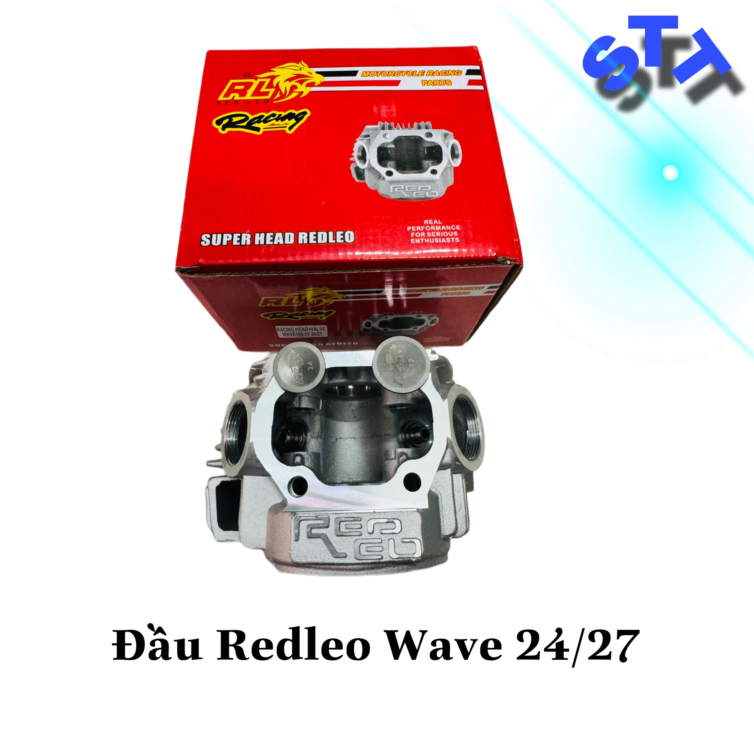 Vỏ đầu bò Redleo Wave / Dream chảo tròn ( Xupap 24/27 , 25/28 , 23/26 )