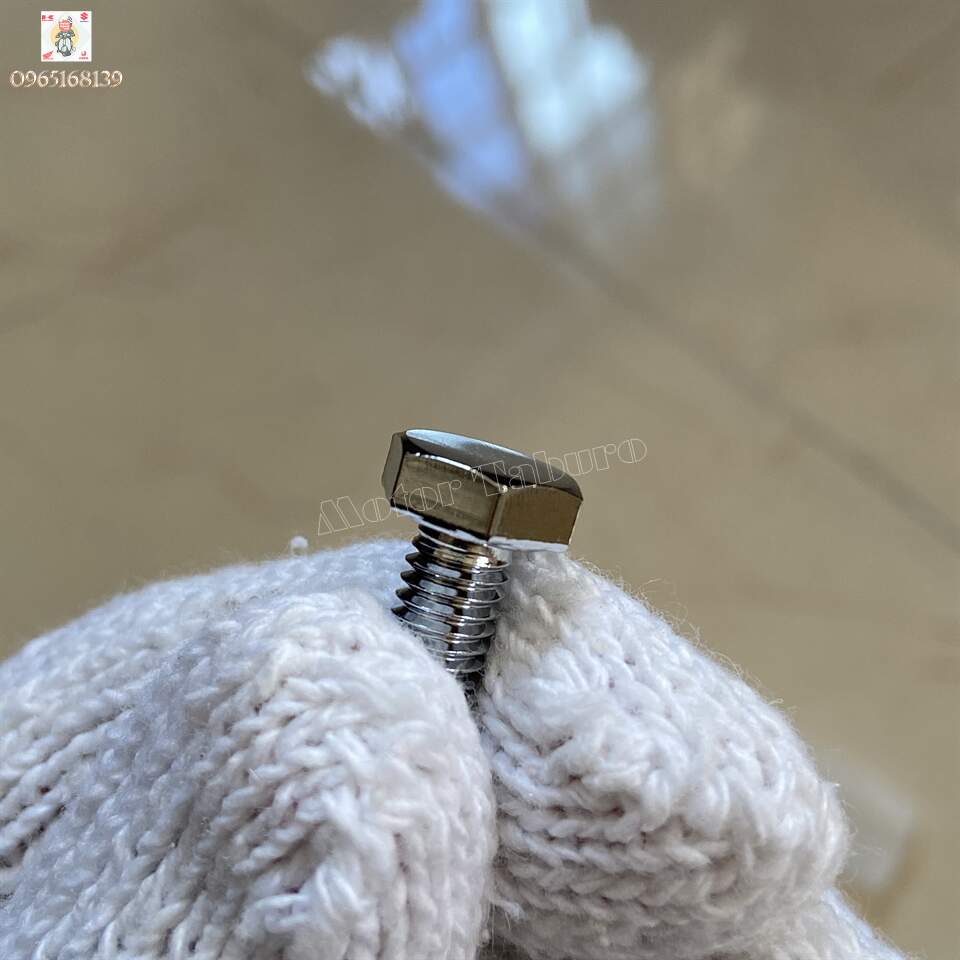 Ốc xi 6 li dài 12mm
