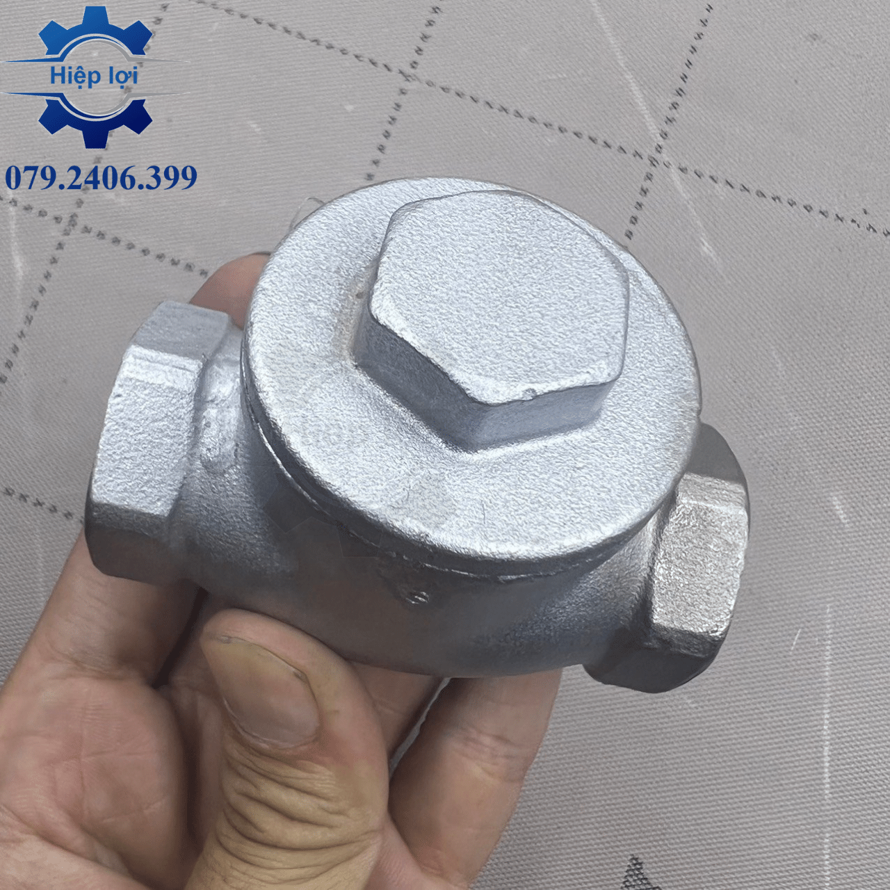 Van 1 Chiều Lá Inox 304 - Van Nước 1 Chiều Lá Lật Bắt Ren - Ngăn dòng chảy ngược, bền bỉ