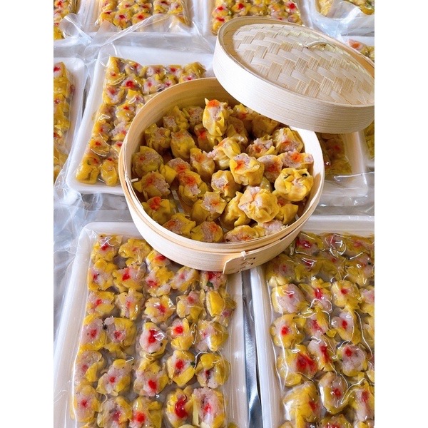 Xíu mại người hoa - khay 20 viên 500gr (giao hỏa tốc tphcm)