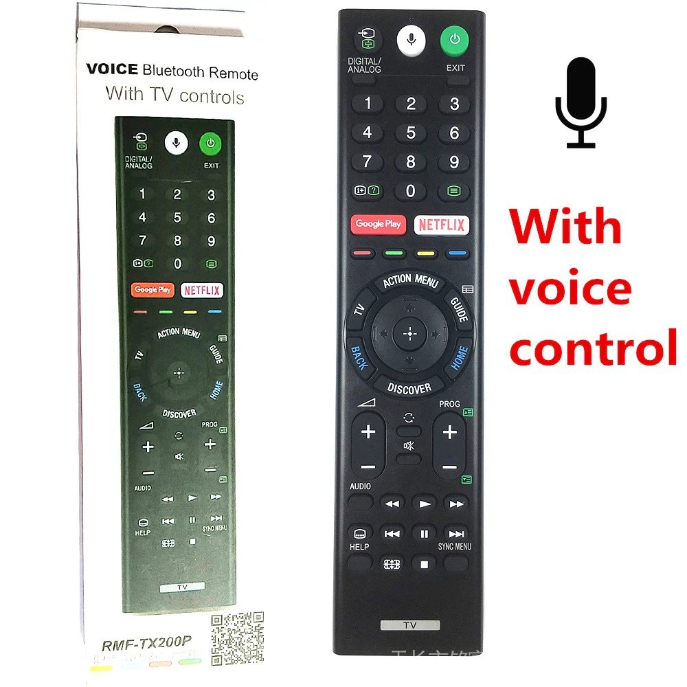 Điều khiển từ xa bằng giọng nói rmf-tx200p cho sony via tv kd-75x9000e kd-49x8000e cho rmf-tx300p rcf-tx201es rf-tx310p