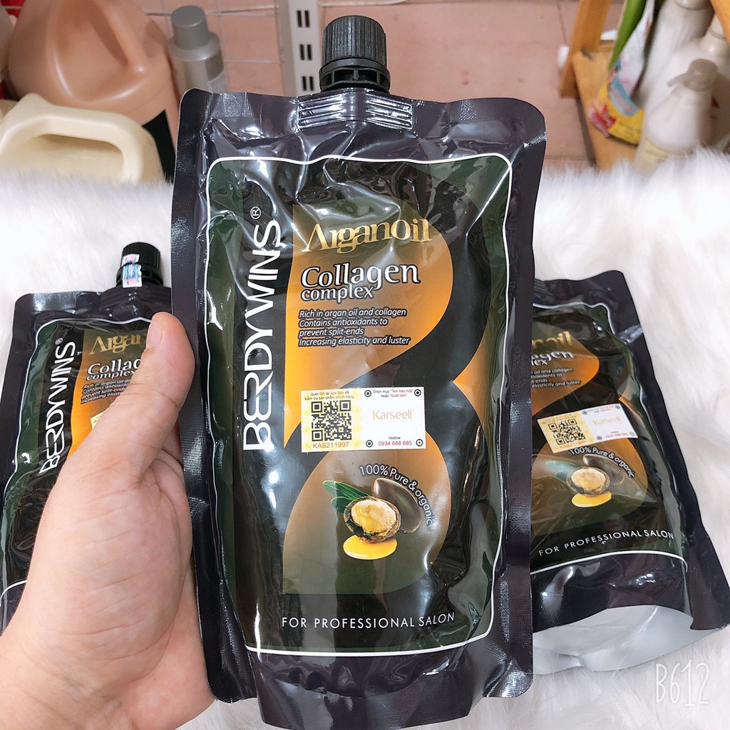 Repair damaged hair Arganoil Collagen Complex BERDYWINS 500ml