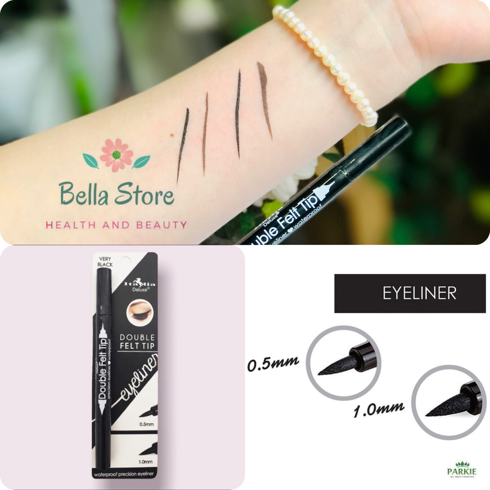 Kẻ mắt chống nước Italia Deluxe