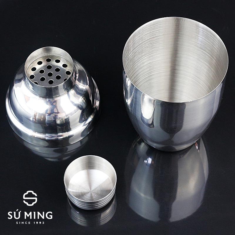 Bình Lắc Shaker inox dụng cụ pha chế chuyên nghiệp, giao hàng nhanh.