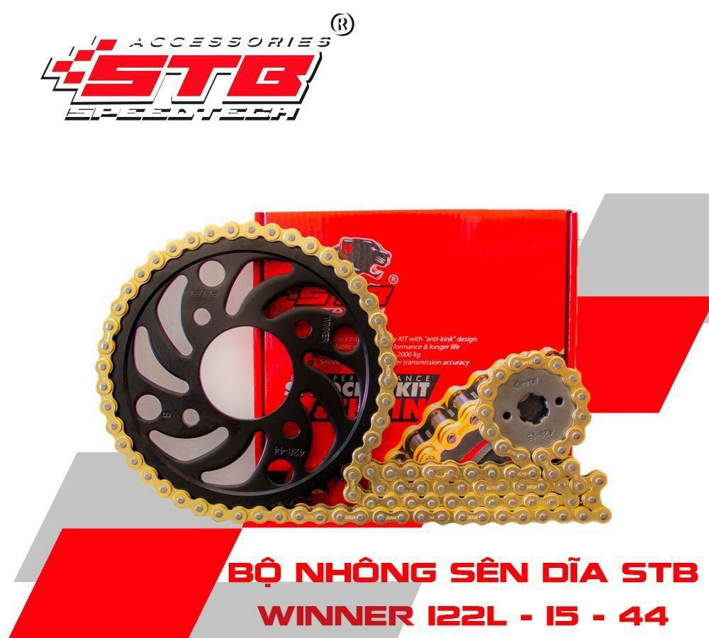 Bộ nhông sênh đĩa STB 9ly các dòng xe