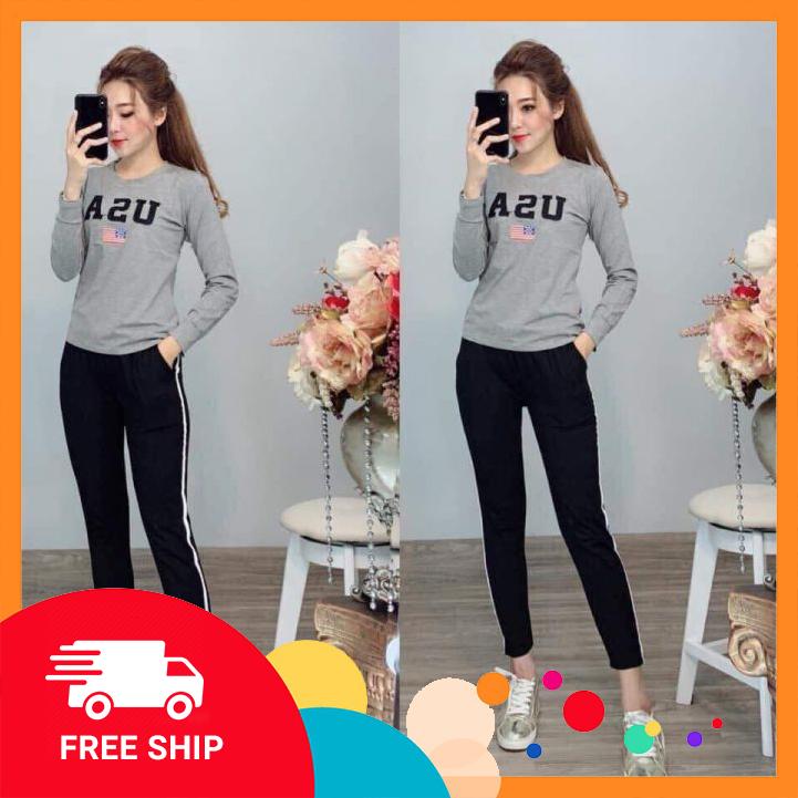 SET ĐỒ BỘ NỮ MẶC Ở NHÀ ĐỦ SIZE,ĐỦ MÀU CHẤT THUN CO GIÃN 4 CHIỀU