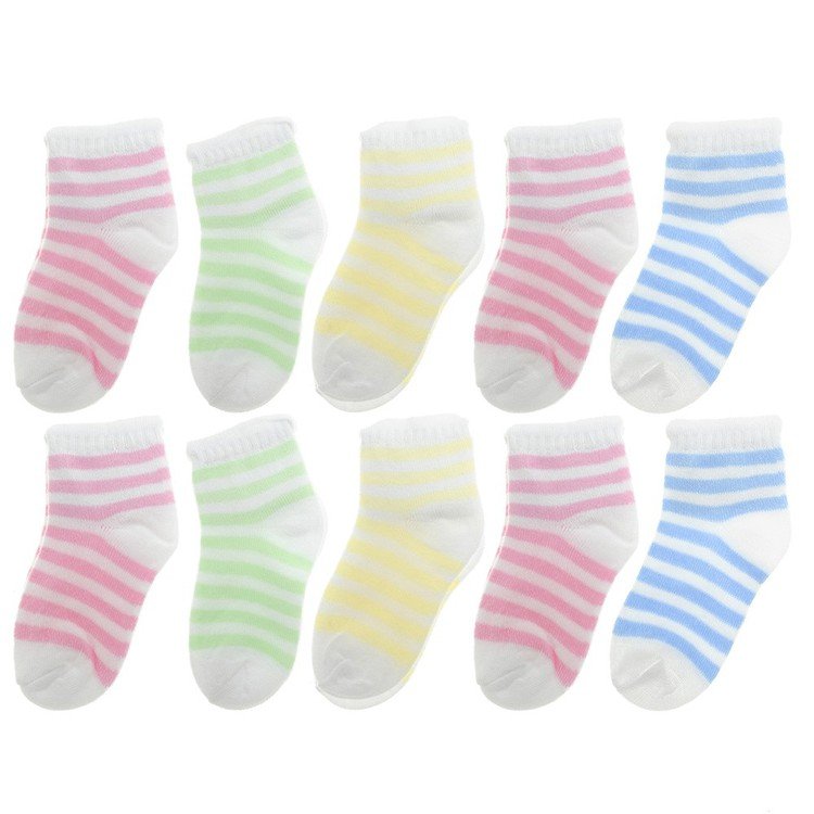 [HCM]Vớ Sơ Sinh Đủ Màu Cho Bé 0-6 Tháng