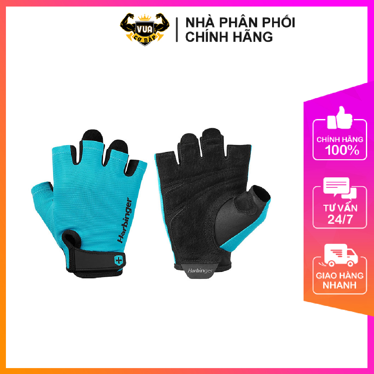 Găng Tay Tập Gym Harbinger Power 2.0