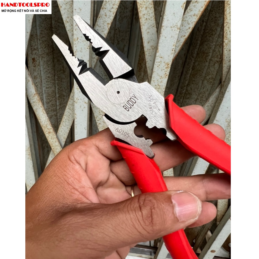 9″ Kìm điện cao cấp 3 trong 1 siêu bền BUDDY A0105