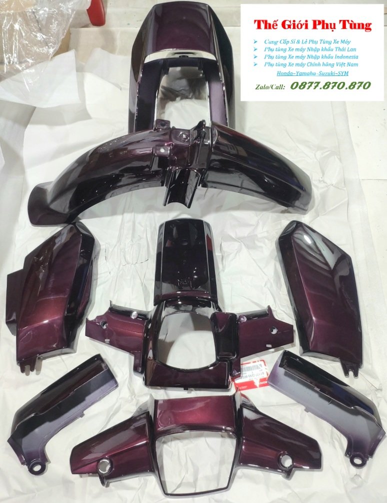 Bộ dàn áo Dream Thái Zin Honda thái lan nhập khẩu