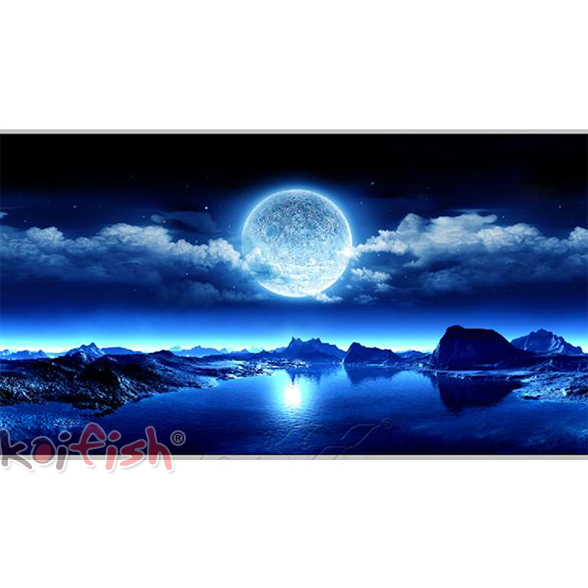 Tranh 3D Koifish, sáng tạo, siêu đẹp, 120x42cm