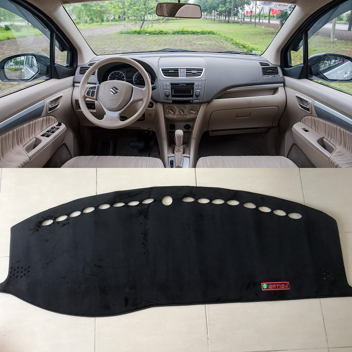Thảm Taplo ô Tô SUZUKI ERTIGA 3 Lớp Loại 1 Chống Nóng SX Việt Nam 2019- 2020 Chất Liệu Nhung Mịn Chống Trượt