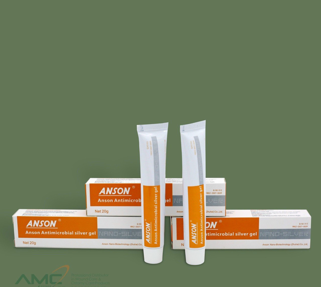 Anson Antimicrobial Silver Gel 20g (Anson Antibacterial Silver Gel 20g)