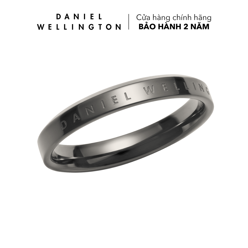 Nhẫn Daniel Wellington màu Than chì - Classic Ring Graphite