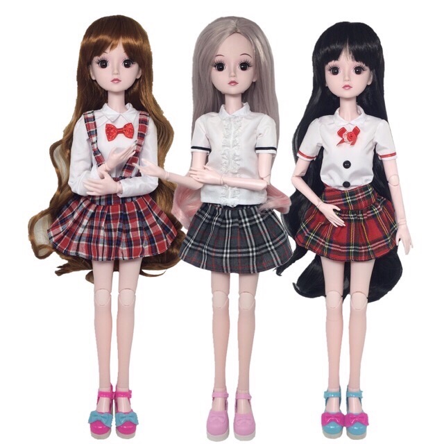 Đầm búp bê 60 cm - học sinh