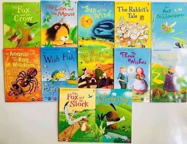 Usborne My First Reading Library (Usborne xanh 50 quyển tặng file mp3) | Nhập Khẩu