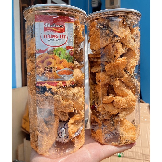 Hũ 250gr Da Cá Trứng Muối Loại Đặc Biệt