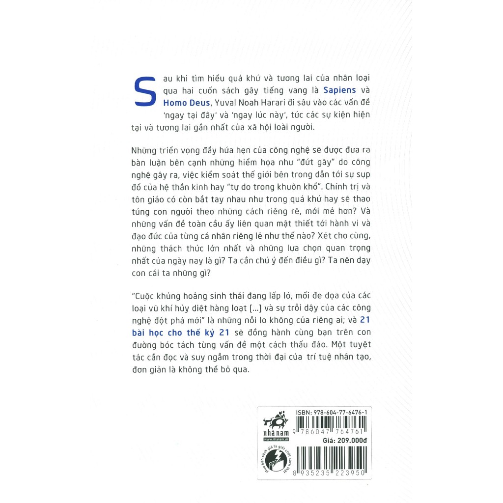 Sách  - 21 Bài Học Cho Thế Kỷ 21