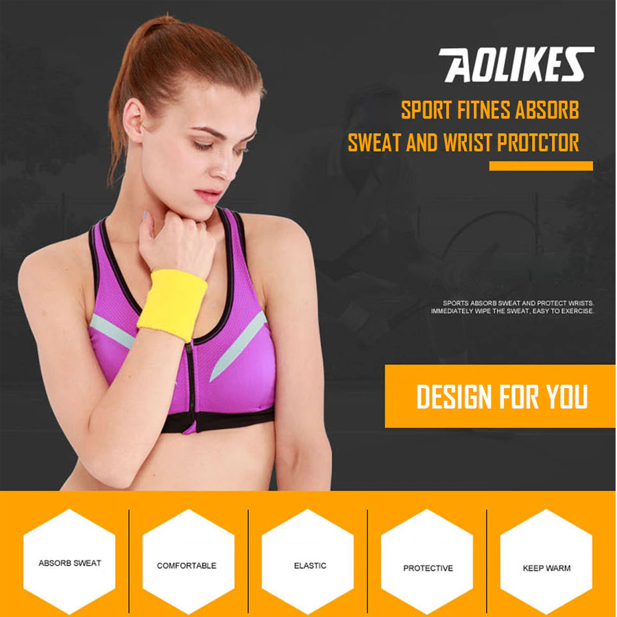 Băng đeo tay thấm mồ hôi tay Aolikes DT6