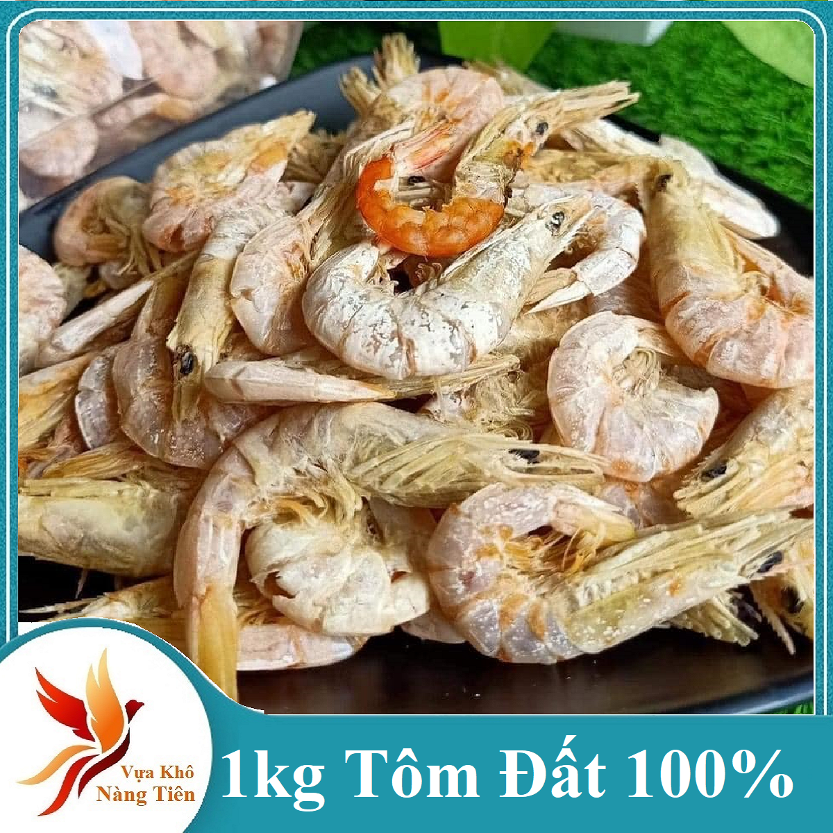 Tôm khô nguyên vỏ chính gốc cà mau loại đặc biệt cao cấp- vựa khô nàng tiên